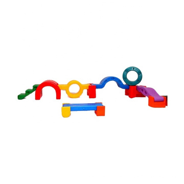 Indoor Playroom Balance Beam Kids Educational Toy, IQ Training Safety Garden Fun Plastic Kid Toy